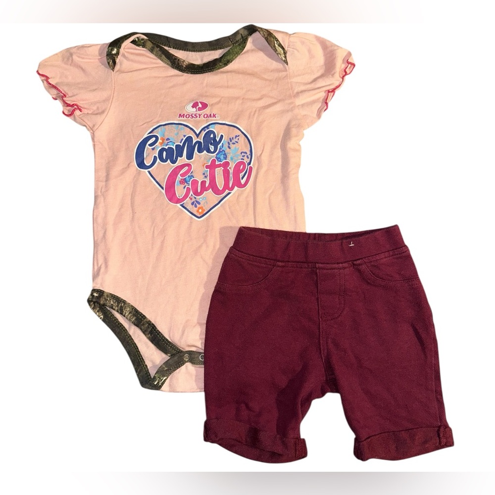 Girls mossy oak outfit